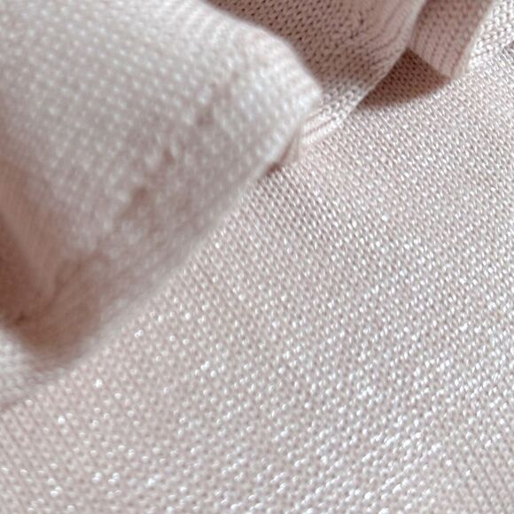 Ralph Lauren Collection Summer Pink Italian Mulberry Silk Turtleneck Sweater - Picture 4 of 17